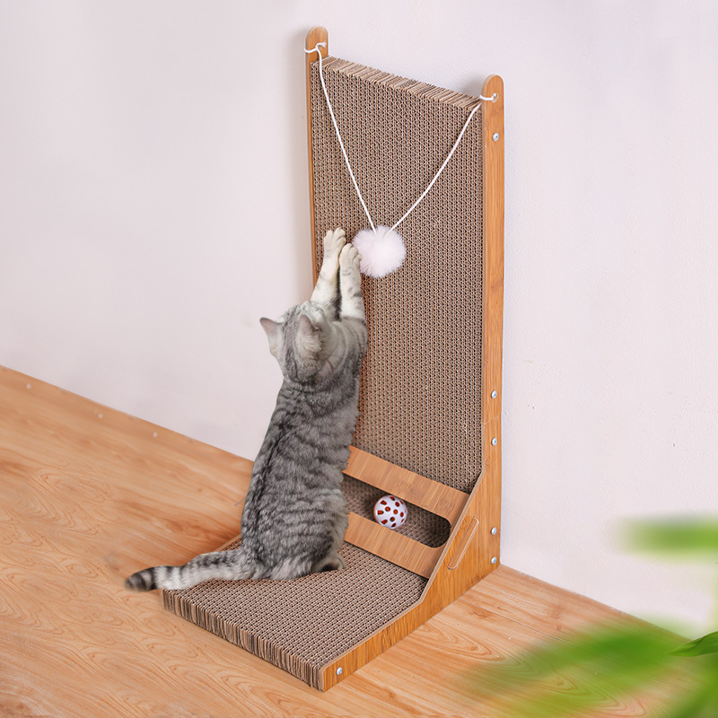 Griffoir vertical en L pour chat 14