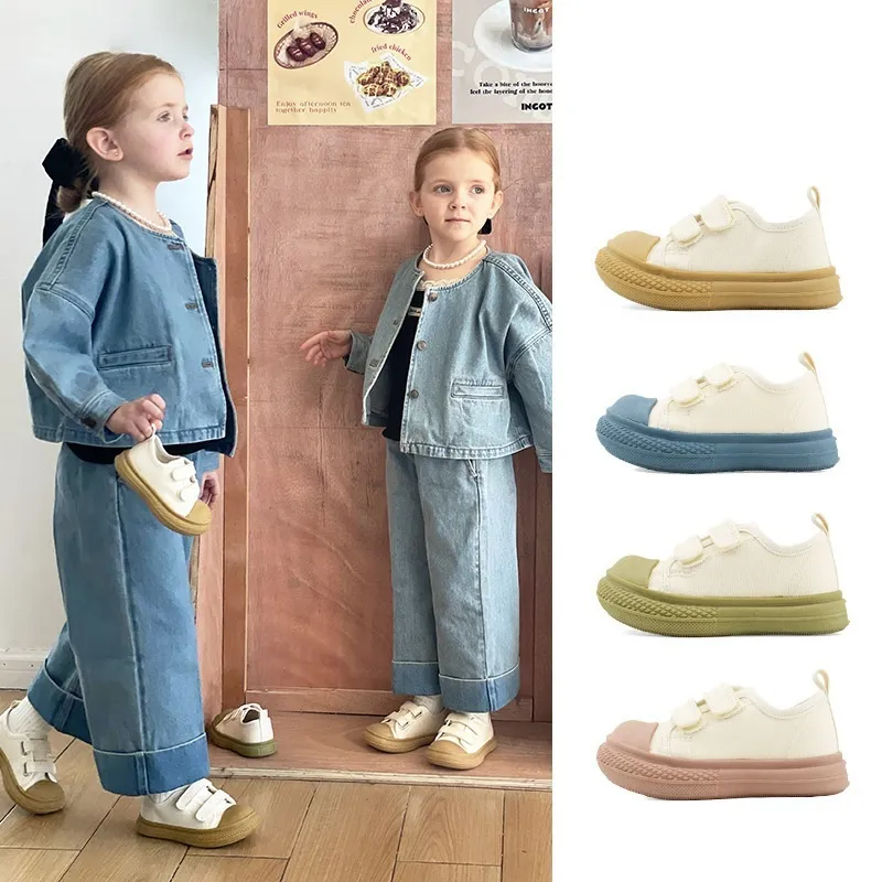 Soft-soled Canvas Shoes For Toddlers And Young