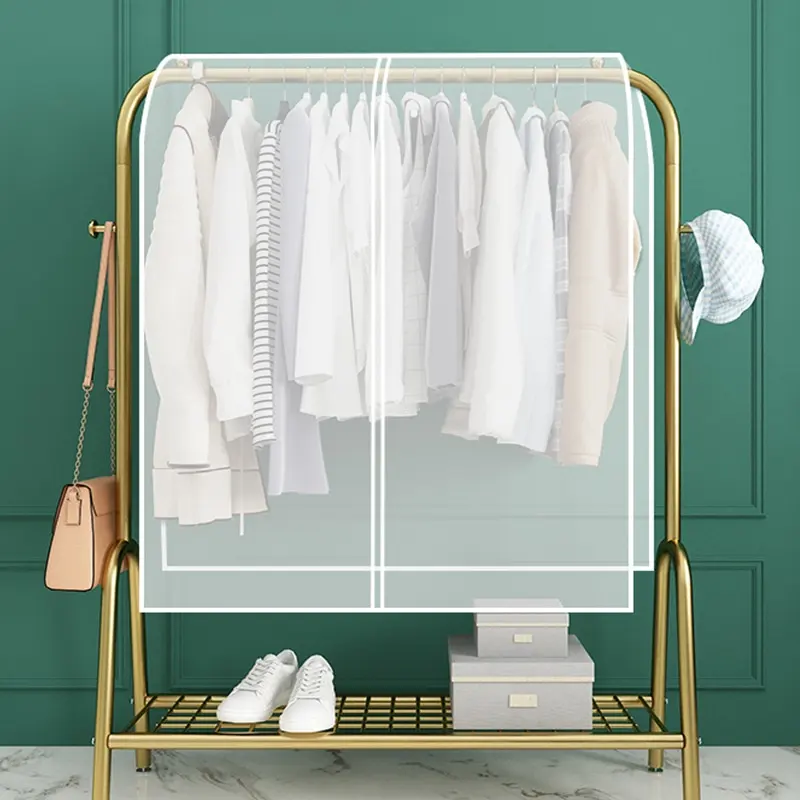 Household Floor-standing Clothes Rack Dust Cover