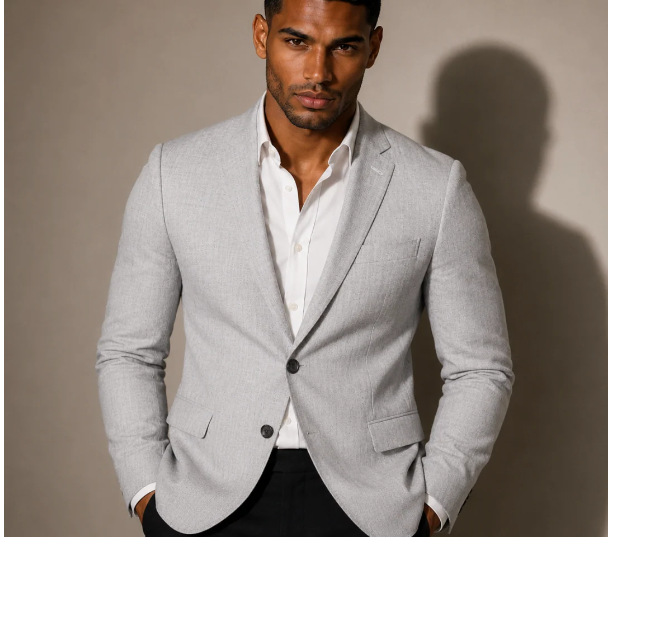 Remnant Men’s Printed Double-Button Blazer — XZEK6G24G4H41H1