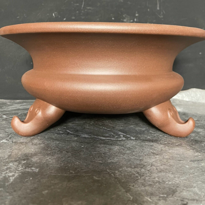 High-end Handmade Purple Clay Flower Pot