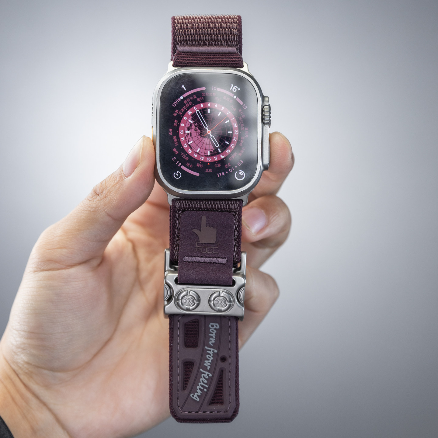 Magnetic Quick-Release Nylon Watch Strap