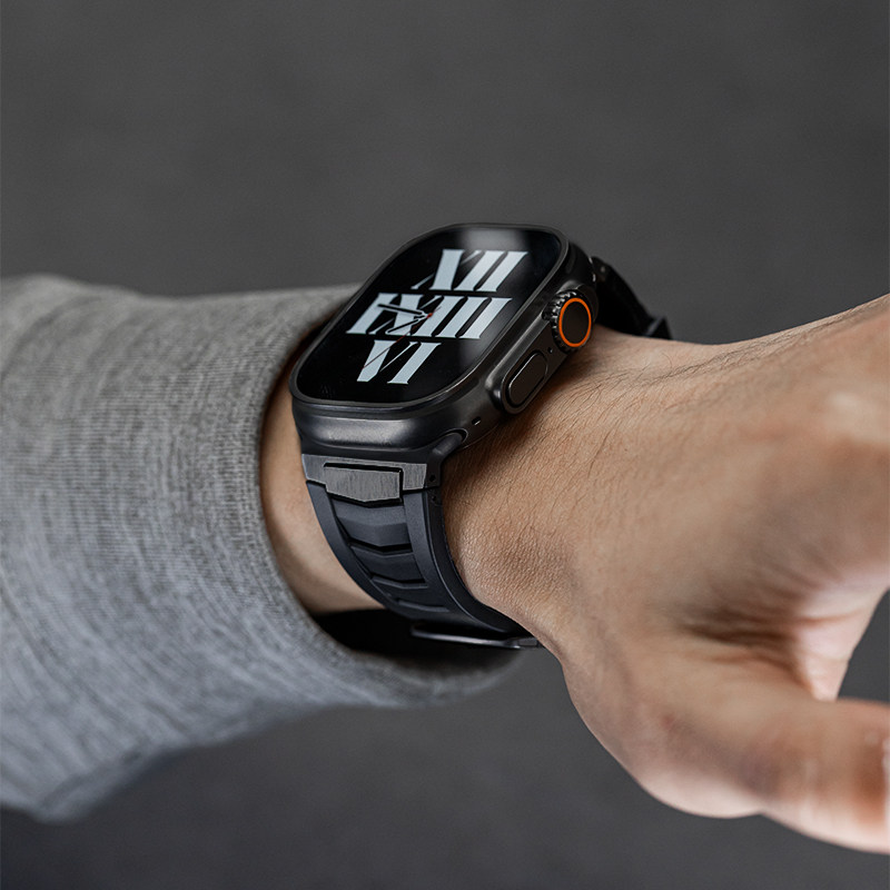 Universal Fluororubber Watch Strap