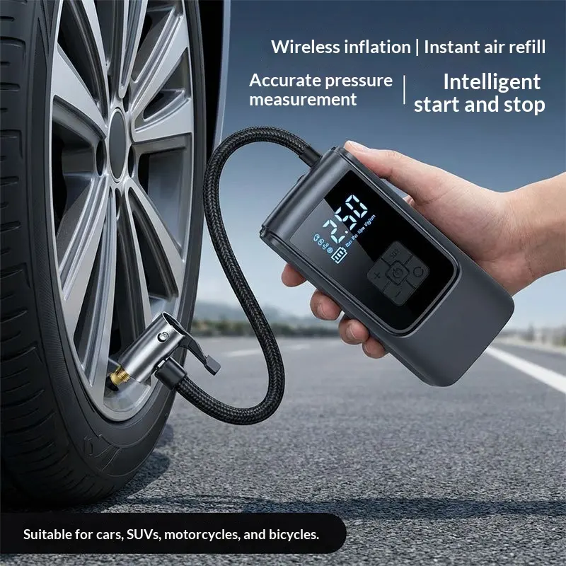 Portable Small Wireless Digital Display Car Inflatable