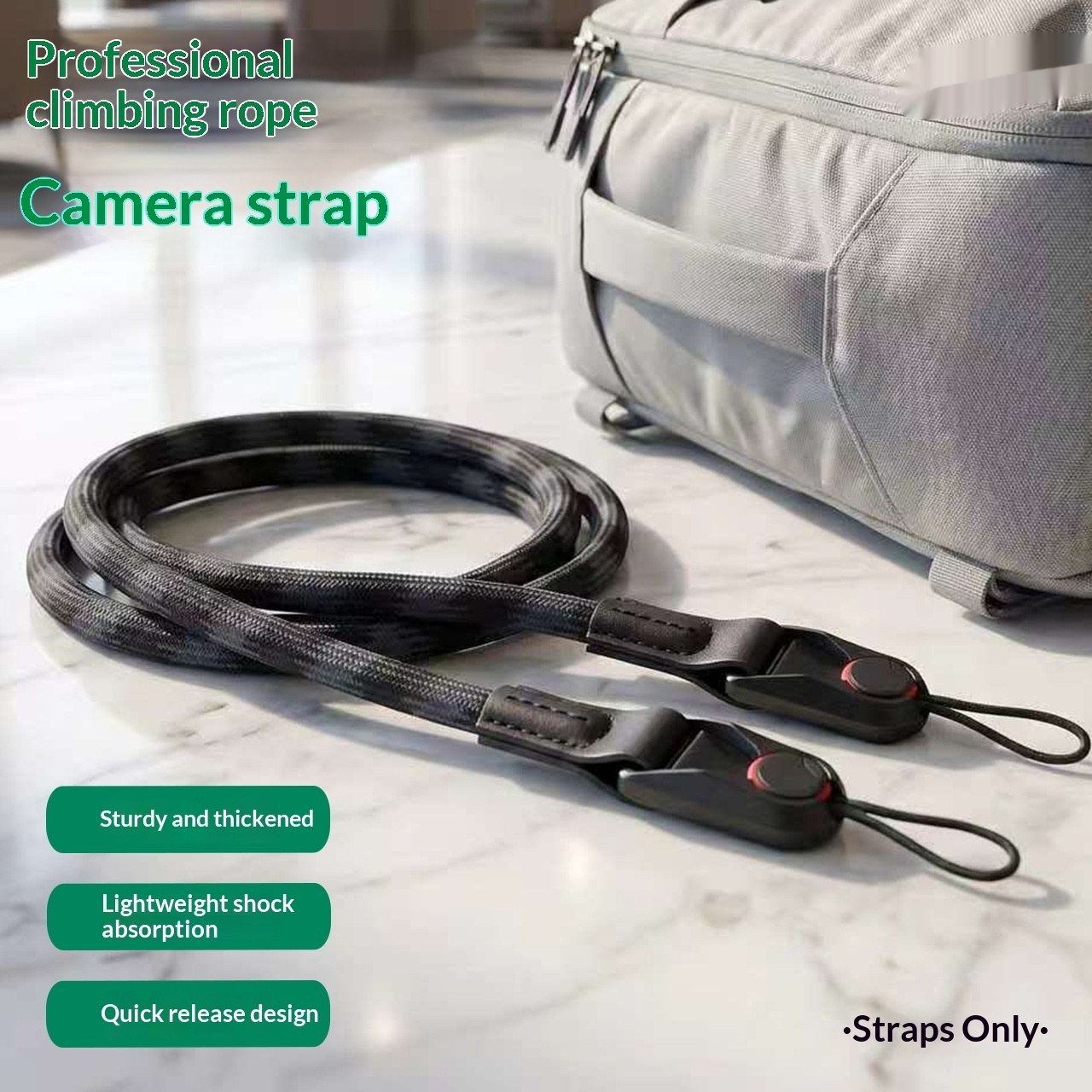 Climbing Rope Phone Lanyard DSLR And Mirrorless Camera