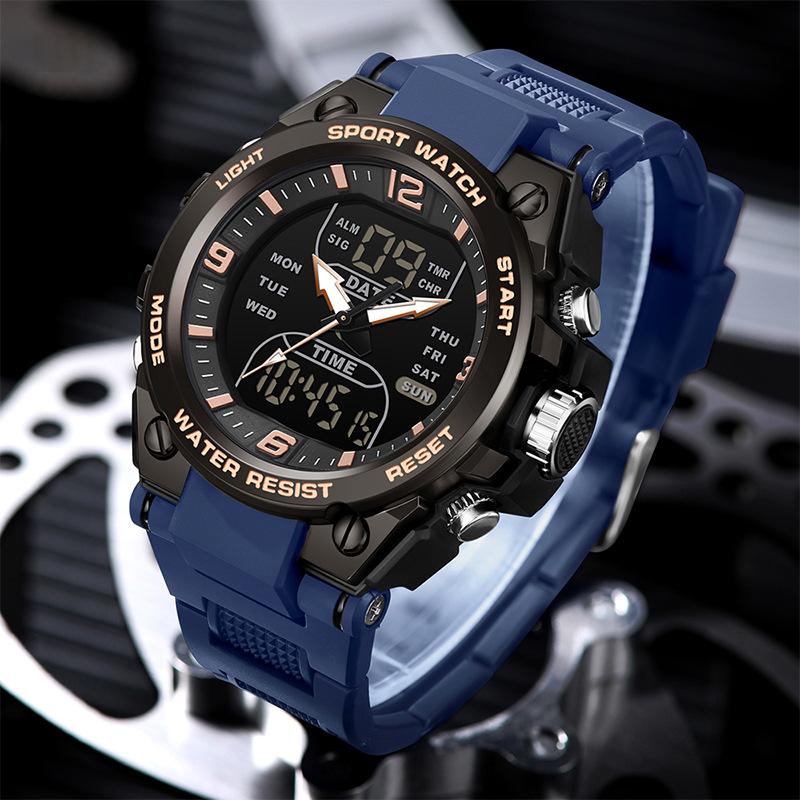Multifunctional Waterproof Dual-display Swimming Watch