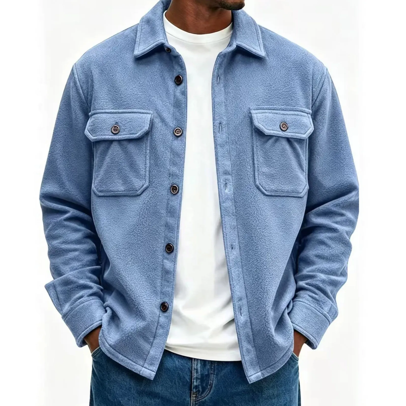 Men's Casual Loose-fit Jacket Coat