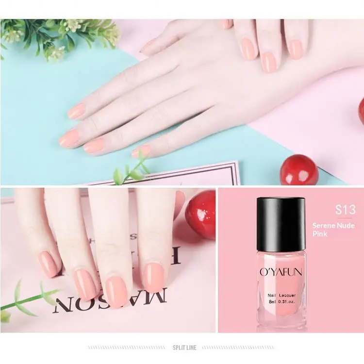 Peel-off Nude Gel Nail Polish