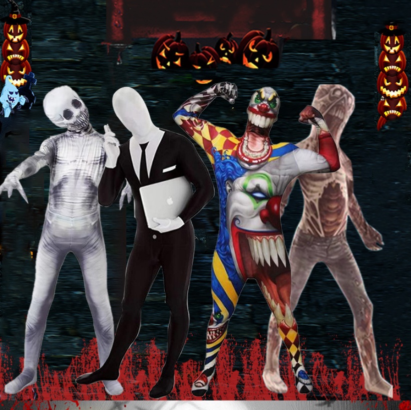 Halloween Zombie Series Dress Up Makeup Ball Performance Costume