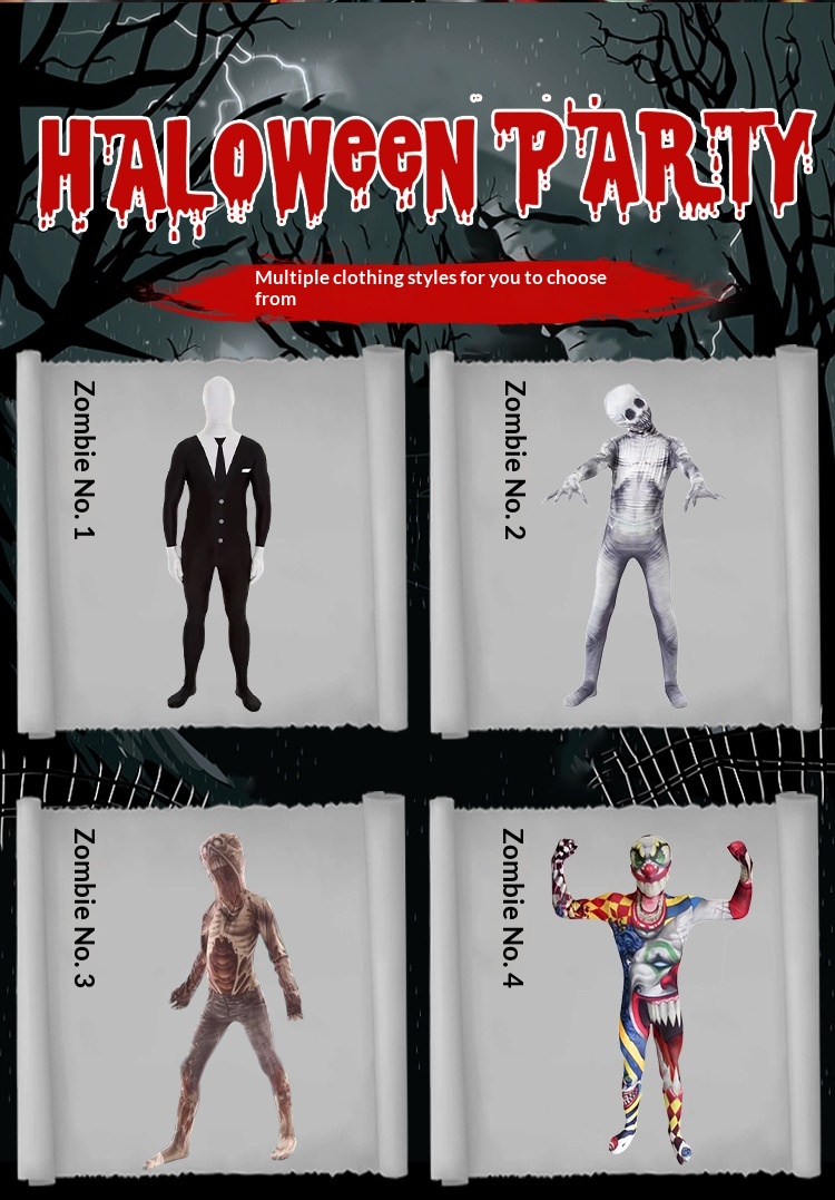 Zombie Series Halloween Costume | Makeup Ball