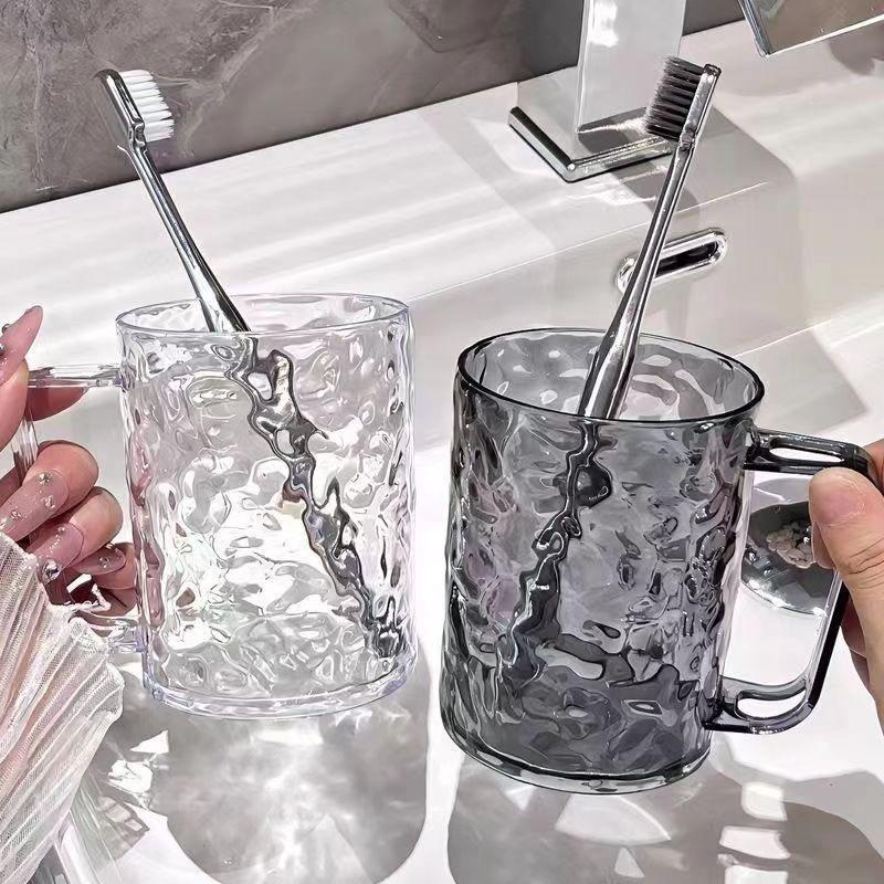 Large-capacity Transparent Toothbrush Cup