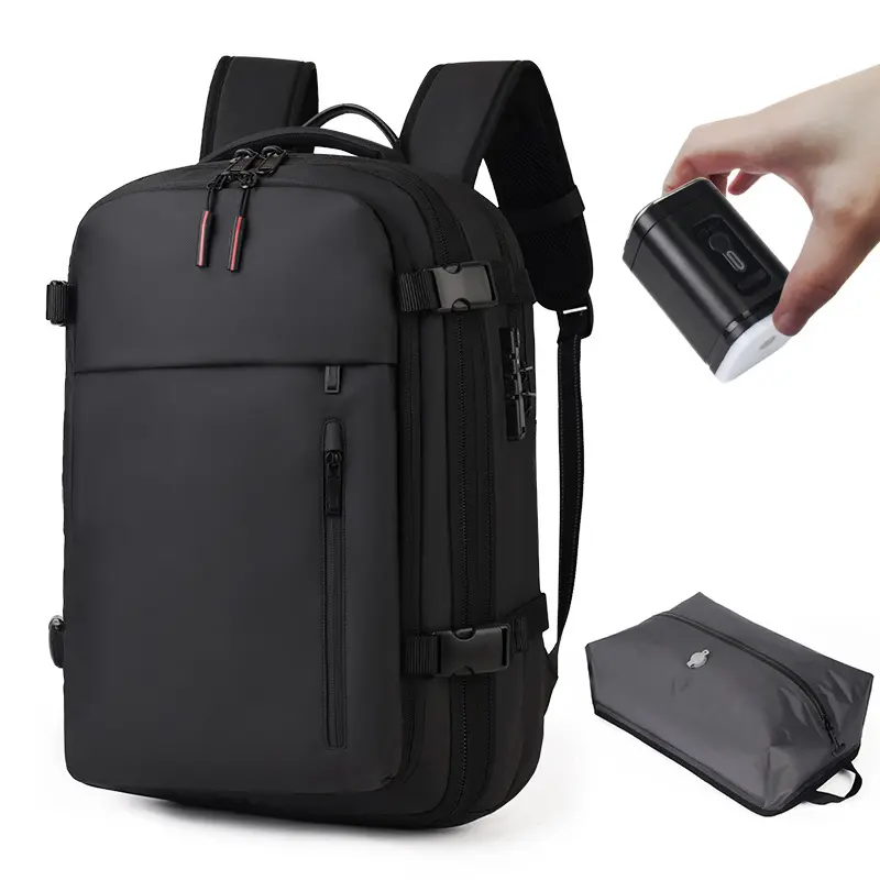 Large-capacity Compression Backpack With USB Charging