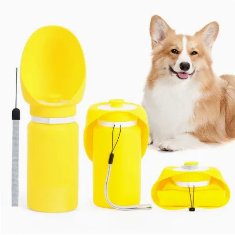 Folding Pet Outdoor Walking Mug Portable Travel Water Bottle Puppy Cats Dogs Drinking Water Dispenser Cup Supplies – image 9