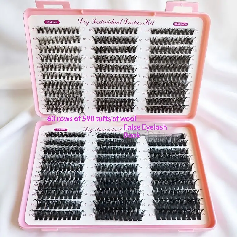 Modular DIY Large-Capacity False Eyelash Book