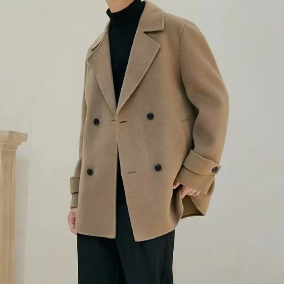 Non-cashmere Wool Trench Coat