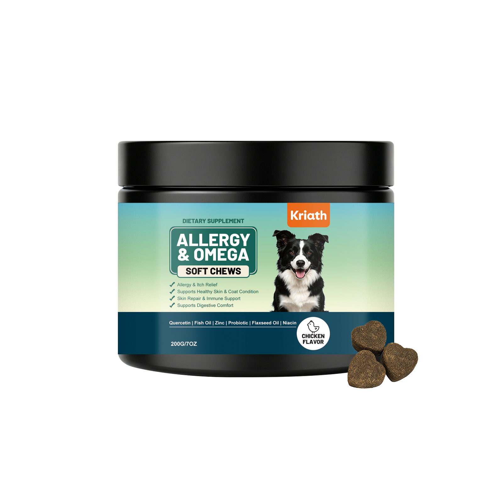 Dog Antiallergic Chewable Tablets