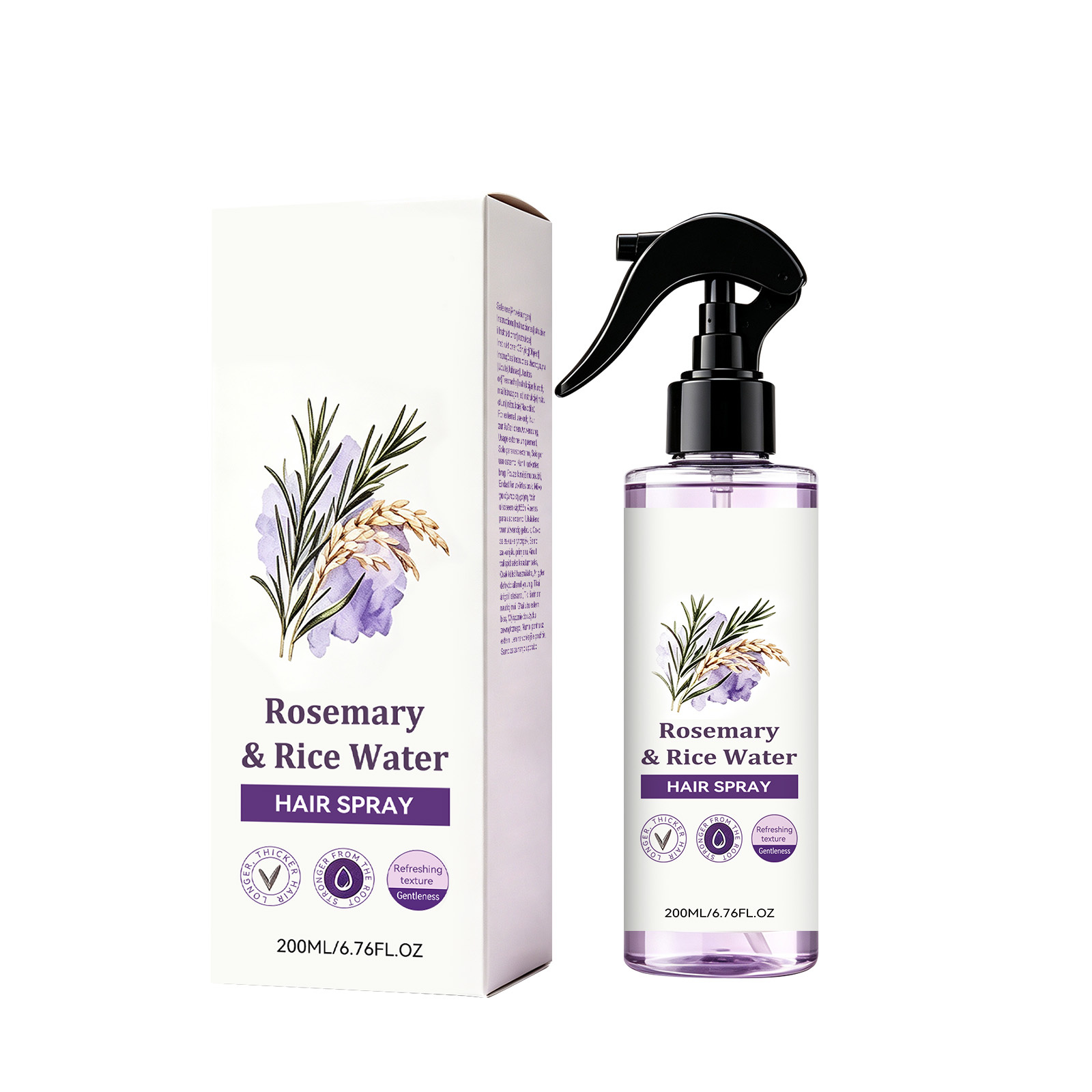 Rosemary Rice Water Hair Care Spray