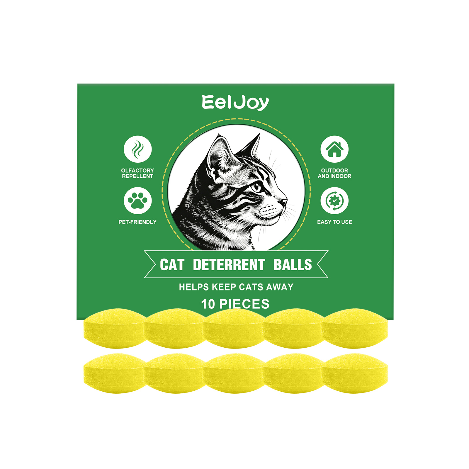 Cat Deterrent Balls detail photo 1