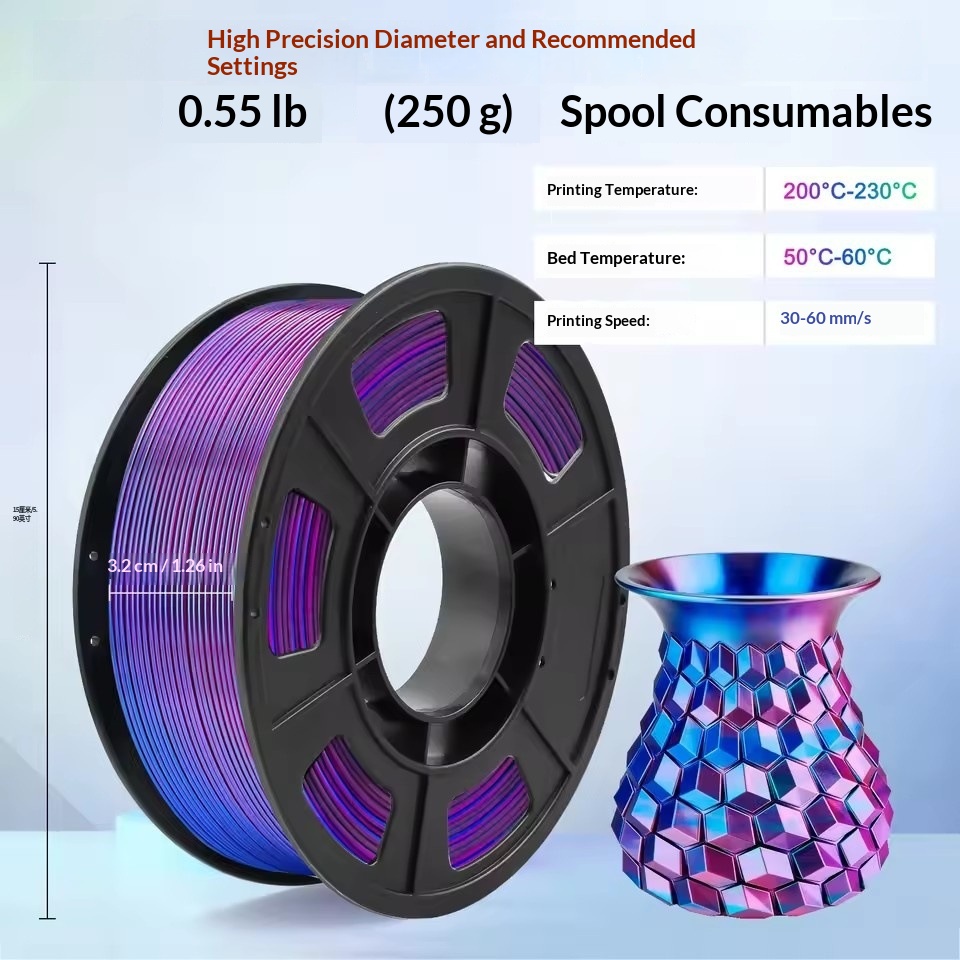 Printing Consumables PLA Silk Two-color