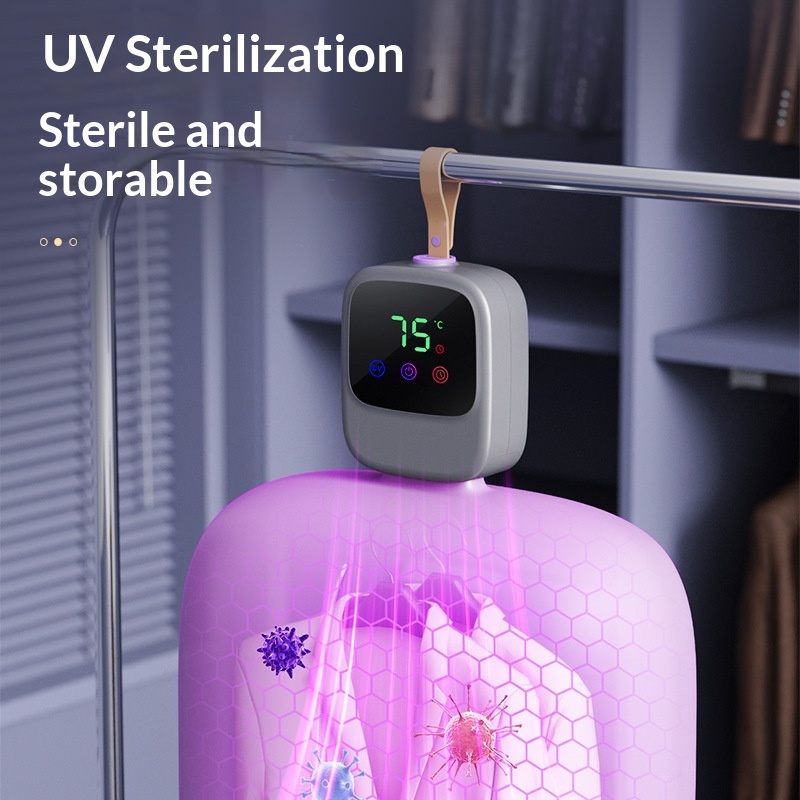 Touchscreen Clothes Dryer Portable And Foldable Multi-functional And Quick-drying