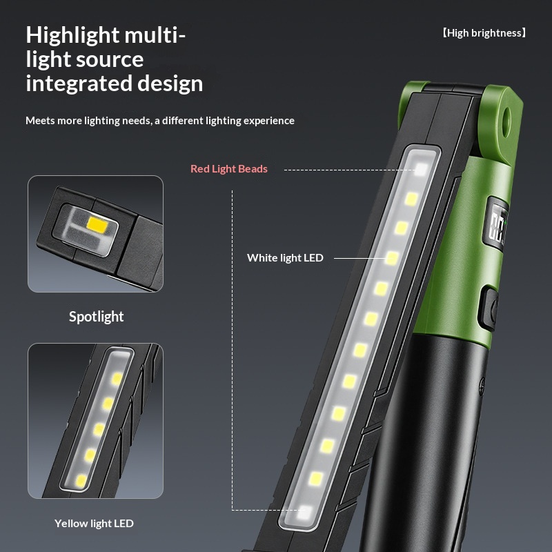 Lampe de Travail Magnétique Pliable LED
