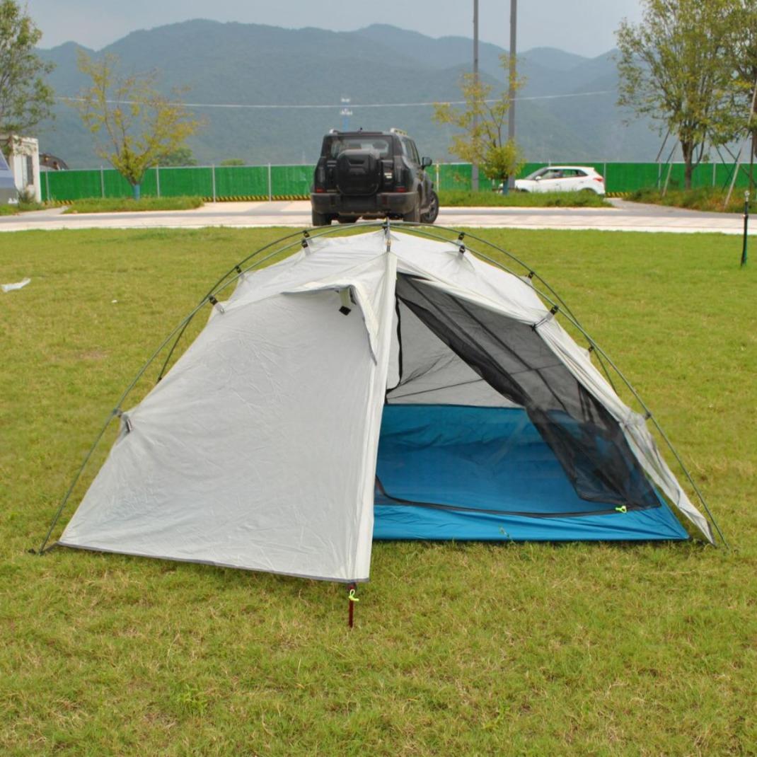 Outdoor Ultralight Aluminum Pole Double Person Camping Tent