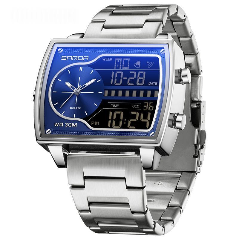 Mens Multifunctional Luminous Waterproof Watch 2