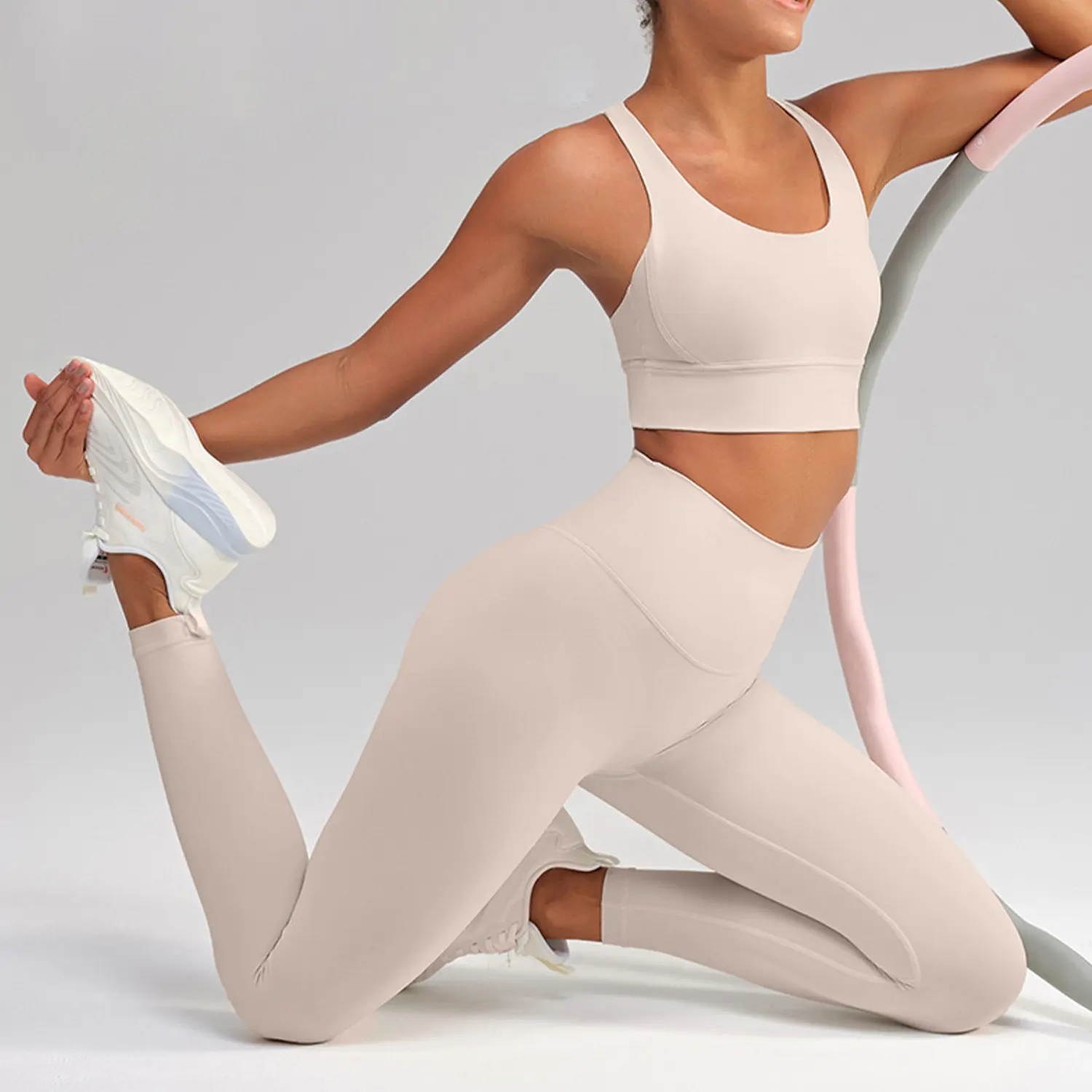 Butt-lifting High-waisted Nude-feel Yoga Pants