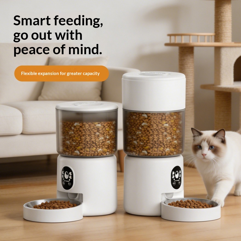 Dog And Cat Food Feeder Dispenser