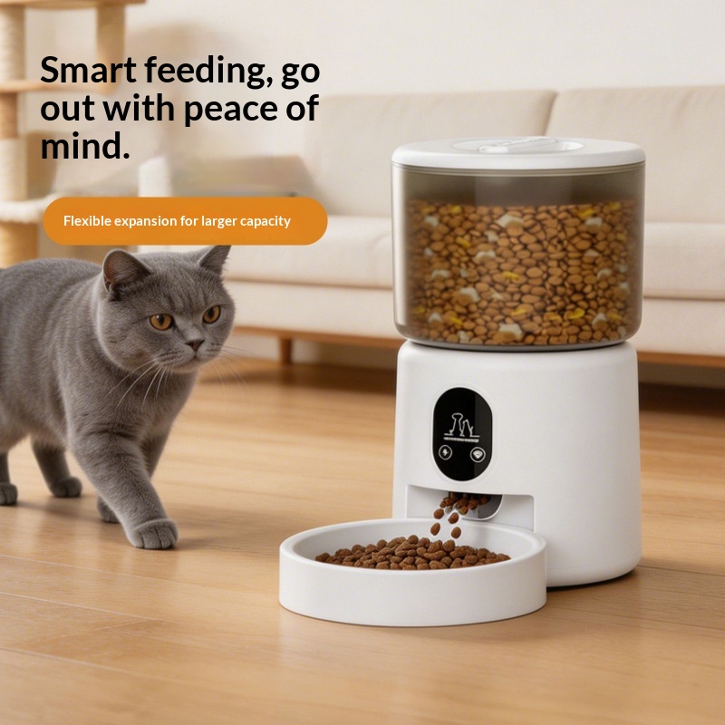 Distributeur Croquettes WiFi pour Chien et Chat — Repas Programmés 1