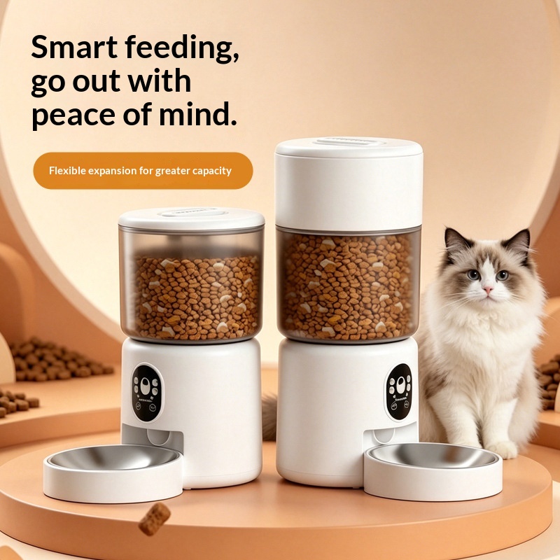 Distributeur Croquettes WiFi pour Chien et Chat — Repas Programmés 3