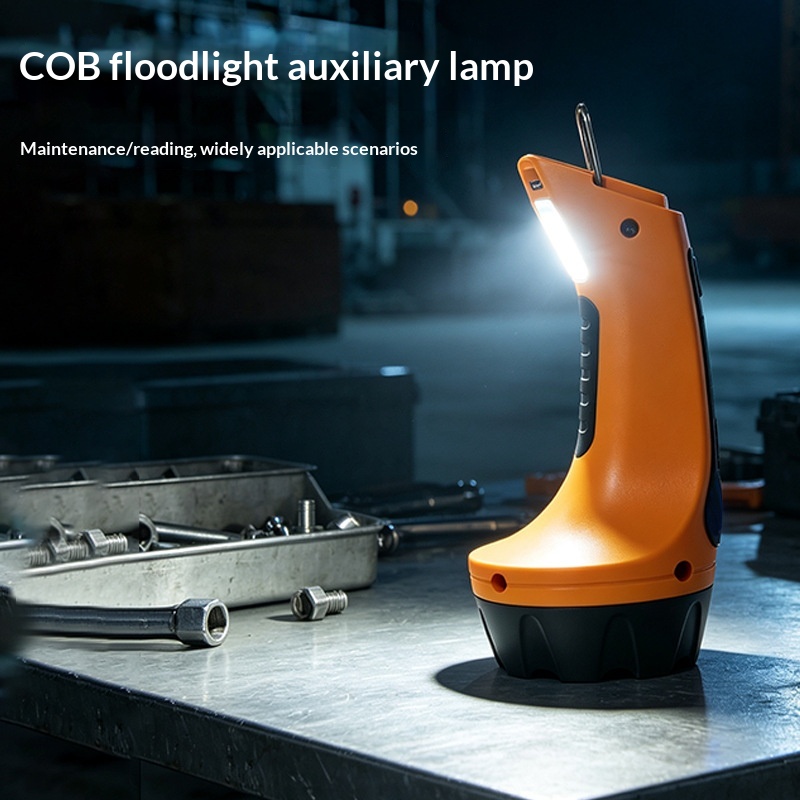 High-intensity Ultra-bright Long-lasting Military-grade Rechargeable Searchlight