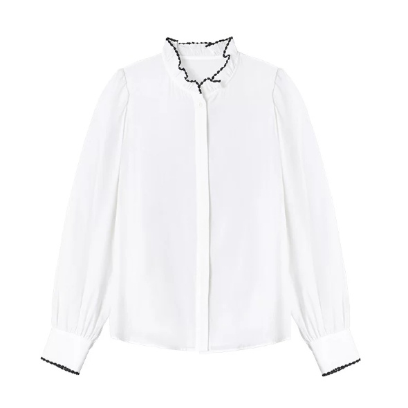 Wood-Ear Collar Shirt