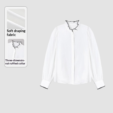 Wood-Ear Collar Shirt, picture 4 of 5