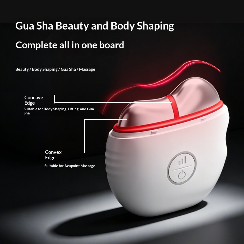 Gua Sha Smart EMS – Chaleur & lumière