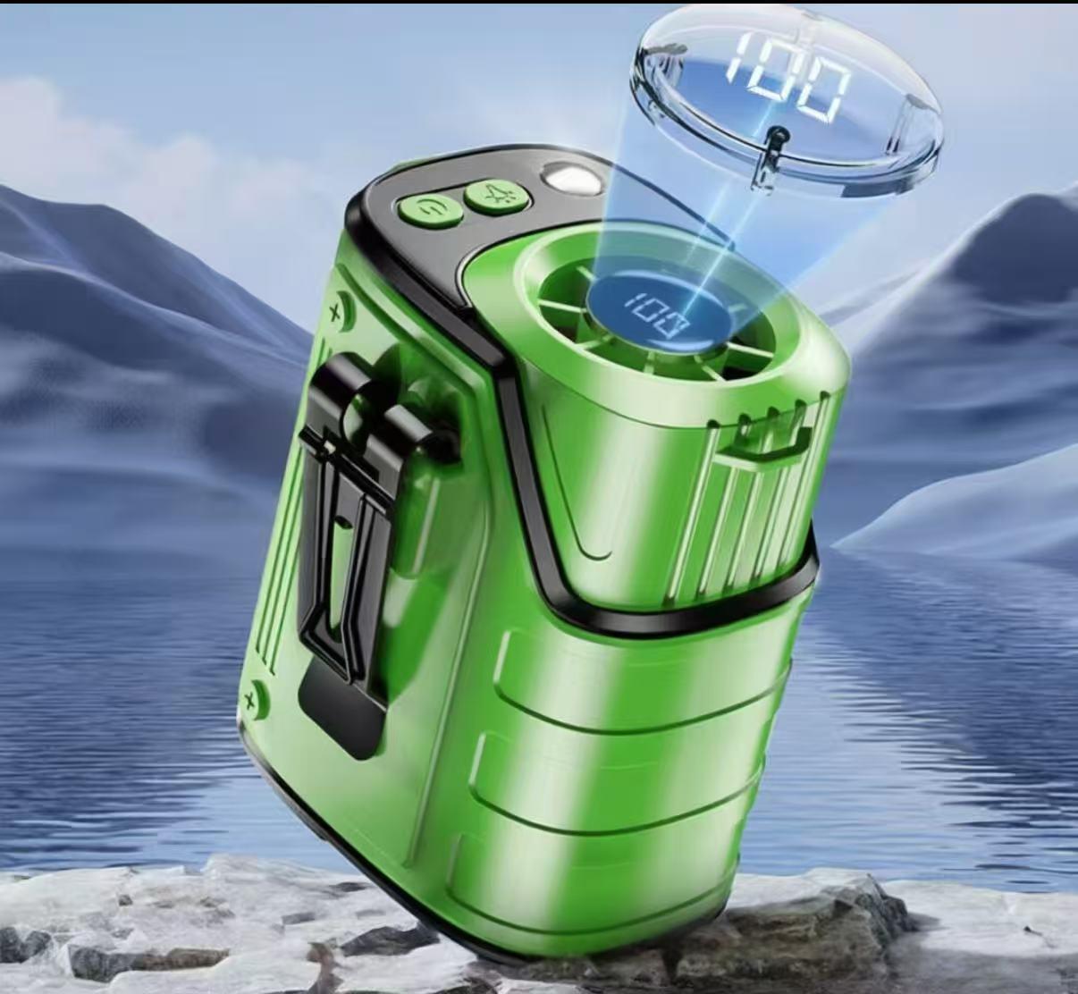 Ventilateur Turbo Clip – écran digital & USB
