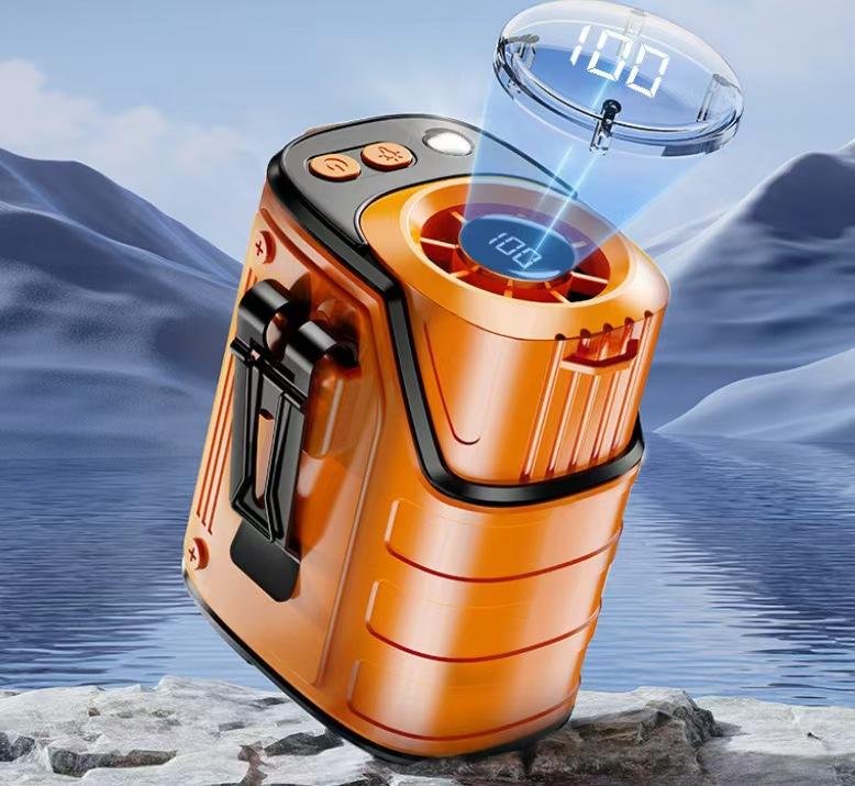 Ventilateur Turbo Clip – écran digital & USB