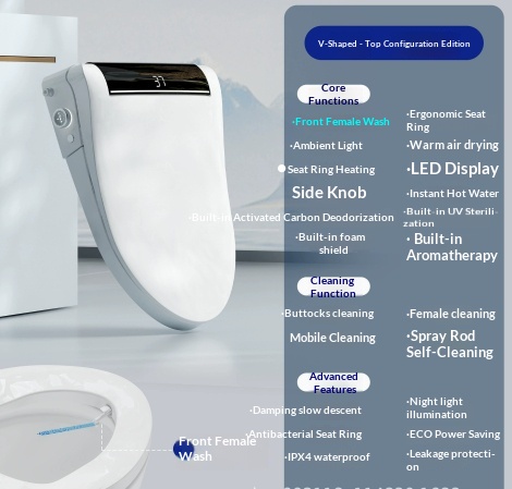 Abattant WC intelligent — Couvercle motorisé U et V 10