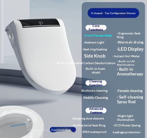 Abattant WC intelligent — Couvercle motorisé U et V 9