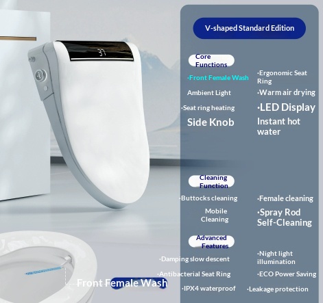 Abattant WC intelligent — Couvercle motorisé U et V 4