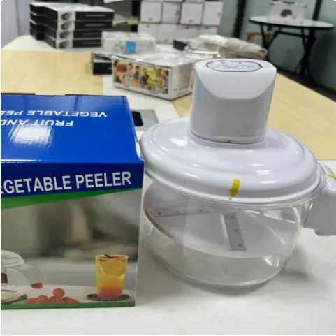 Automatic Electric Grape Peeler Electric Rechargeable Fruit Peeling Machine