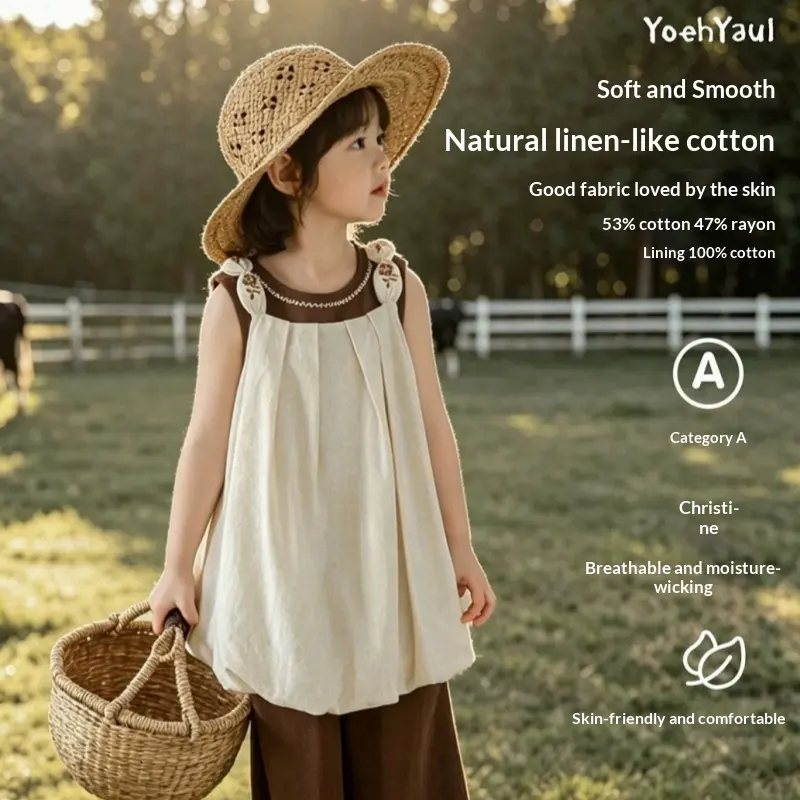 Loose-fit Strap Bloom Skirt