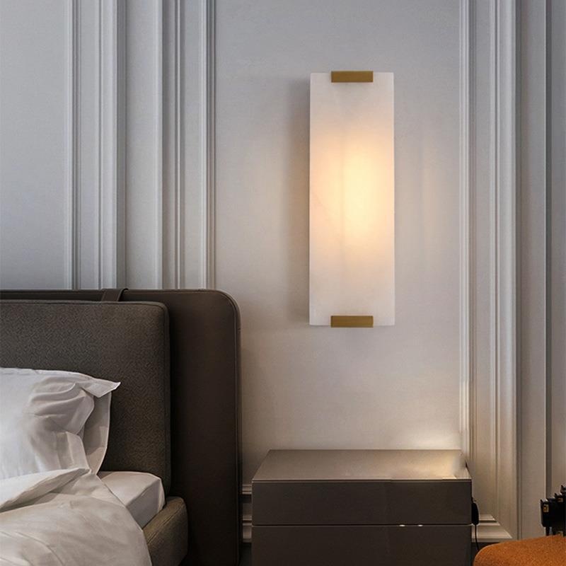 Spanish Marble Wall Lamp For Living Room