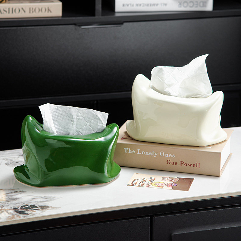 Creative And Cute Cream-style Tissue Box