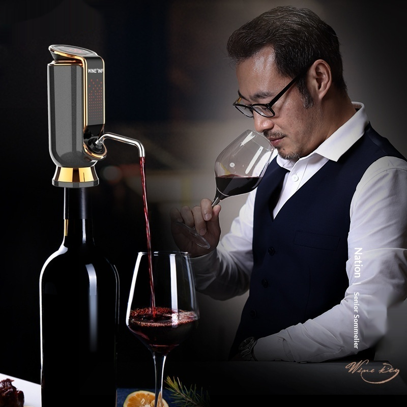Vacuum Red Wine Aerator, Quick Aerator, Electronic