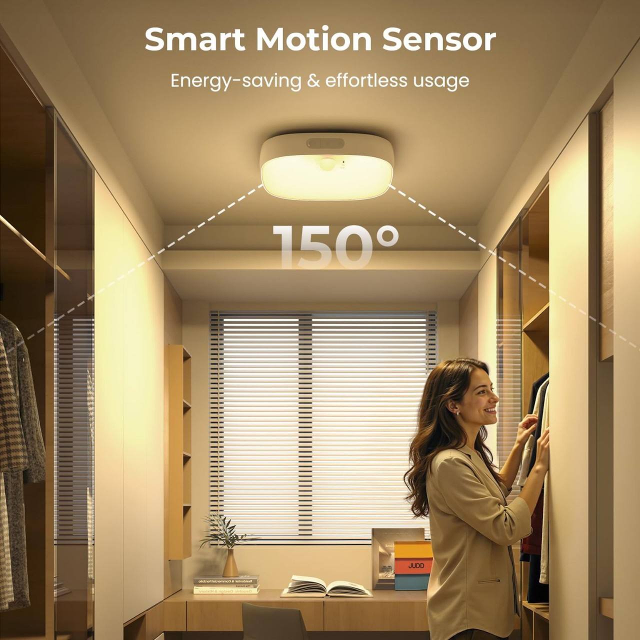 Plafonnier Motion Ultra Slim – Rechargeable