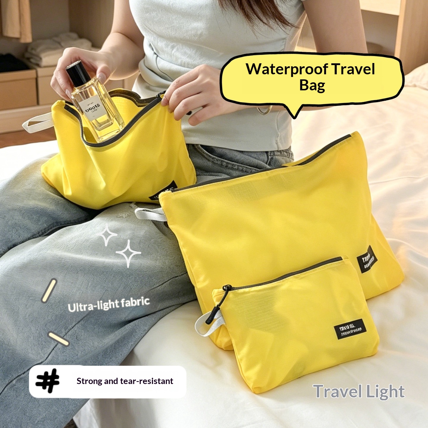 Waterproof Travel Organizer Luggage Underwear Storage Bag