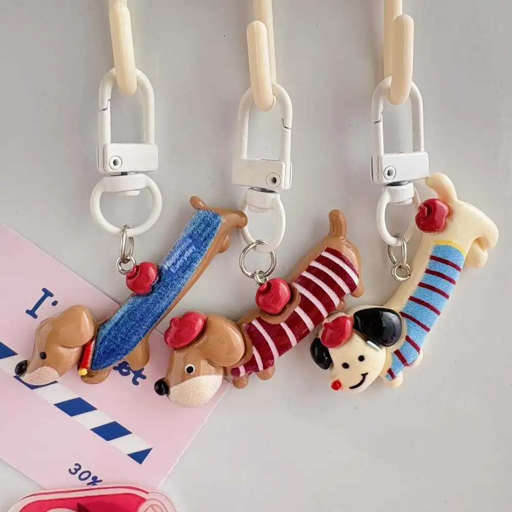 Dachshund Keychain Hair Accessory Part