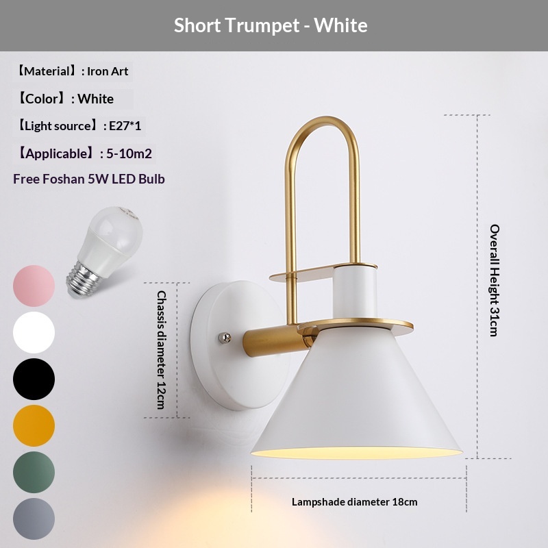 Macaron-Style Bedside Table Lamp, picture 5 of 9