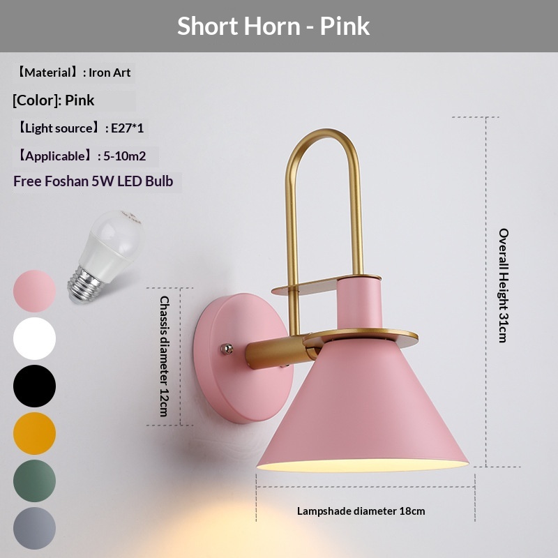 Macaron-Style Bedside Table Lamp, picture 9 of 9